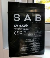 พร้อมส่ง- Battery UPS 4.5Ah 6V แบต UPS แบตเตอรี่สำรองไฟ SAB bySpa แบตโซล่าเซลล์ ไฟฉุกเฉิน