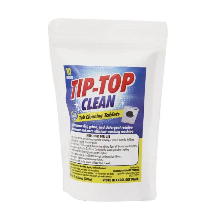 Tip Top Clean Washing Machine Cleaning Tablet | Lazada PH