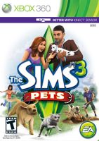 แผ่น XBOX 360 : The Sims 3 Pets  ใช้กับเครื่องที่แปลงระบบ JTAG/RGH