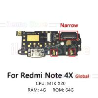 สายเคเบิ้ลยืดหยุ่นสำหรับชาร์จแท่นบอร์ดพอร์ตสำหรับ Redmi 4 4a Pcb Xiaomi Redmi Note 4ขั้วต่อ Usb 4x Pro Prime Global