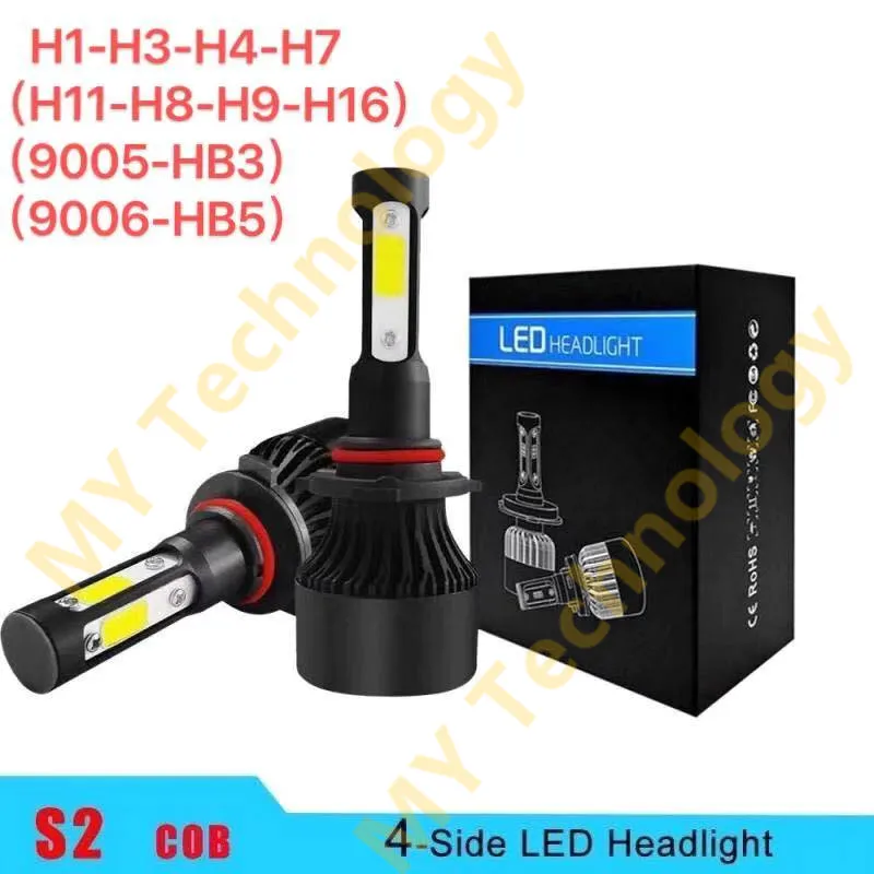 Cheap C6 Series H7 H4 H1 LED Headlight Bulbs 360 Degree 6500K H1 Car  Headlight Car Headlight Auto Vehicle