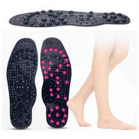 [Fashion goods060]Enhanced อัพเกรด68 Magnetic Massage Insole Foot Acupuncture PointInsole CushionDetoxMagnetic