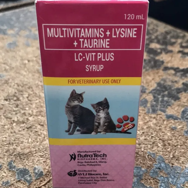 LC Vit Plus Cat Vitamins 120ml Lazada PH
