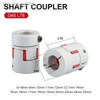 D55 L78 Aluminum Flexible Shaft Coupling D55L78 Motor Connector CNC Flexible Coupler 12/12.7/14/20/22mm