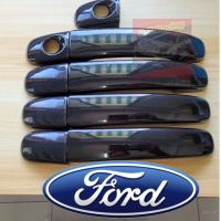 ครอบมือจับประตู 4 ประตู สีดำเงา ดำเงา ฟอร์ด แรนเจอร์ FORD RANGER 2012 2013 2014 2015 2016 2017 2018 2019 2020 2021   เอเวอเรสต์ 2015-2020  2021  มีมือรุ่น TOP / รอง TOP ปี22ไม่ได้