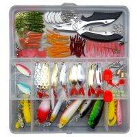 【hot】㍿✱✙ Soft and Hard Bait Set Layer Metal Jig Bass Pike Crank Tackle Accessories with Fishing