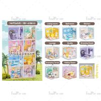 【LZ】ﺴ✘✿  Pokémon Figure Playsets for Kids Pikachu Poke Peace House Scorbunny Espurr Milcery Piplup Rowlet Pichu Takara Tomy PVC Toy Fan