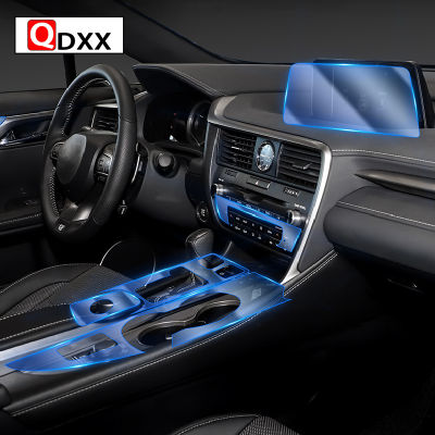 สำหรับ Lexus RX300 350 450H 2016-2020Car ภายในคอนโซลกลางโปร่งใส TPU ป้องกันฟิล์ม Anti-Scratc Repair ฟิล์ม Accessorie