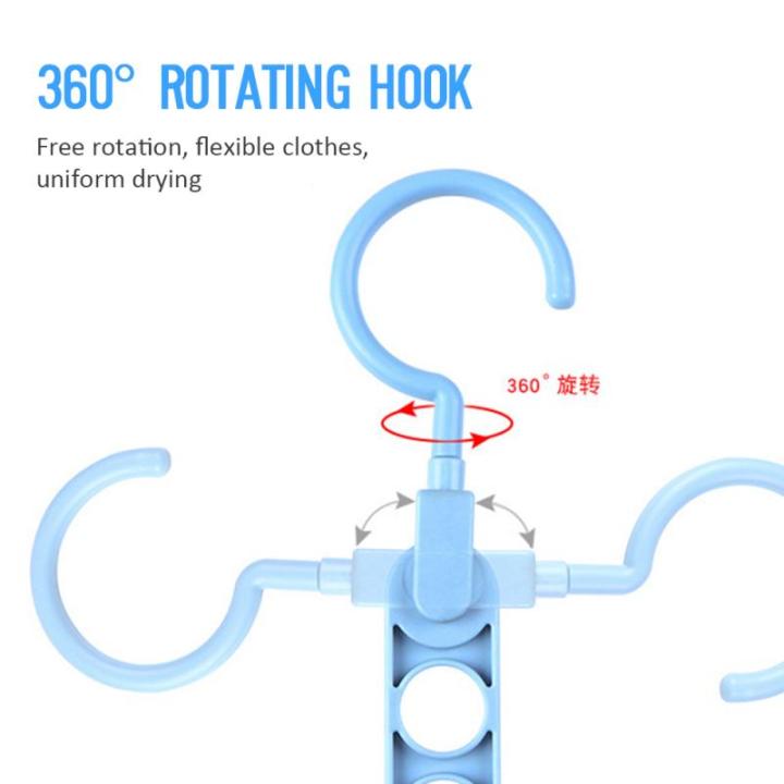 9hole-folding-clothes-hanger-for-clothes-drying-rack-multifunction-magic-clothes-rack-closet-organizer-space-saving-clothes-rack
