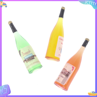 ? JCTTTY ? 3ชิ้น/เซ็ต1/12 dollhouse Miniature MINI simulation Wine bottle ของเล่นตกแต่ง