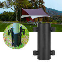 Windproof กลางแจ้งกันสาดเต็นท์ Rod Holder ขาตั้งอุปกรณ์เสริมสำหรับ Picnic Camping BBQ