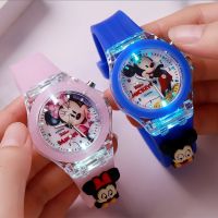 Mickey Children Watches Color Silicone Minnie Kids Ladies Gifts Relogio Feminino