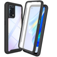 Oppo A74 4G Case, RUILEAN Built-in Screen Protector Full Body Rugged Shockproof Case Cover for Oppo A74 4G