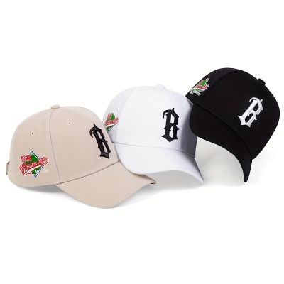 New Fashion Baseball Cap Letter Embroidered Sun Hat Snapback Personalized Hip-hop Hat Cycling Caps Couple Hats
