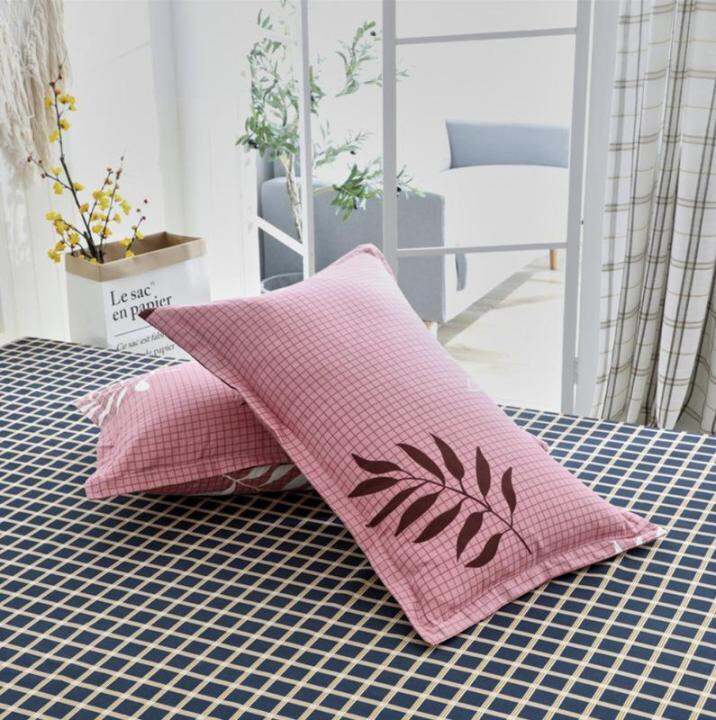 VESSE THREADS Cotton Print Random Pillow Case for Regular Size 48cm x