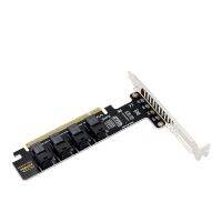 ตัวแปลงอะแดปเตอร์ NVME U.2 PCIE ไปที่ส่งแบบไม่สูญเสียความเร็วสูงสำหรับการแยก PCIE บนสล็อต PCIE FJK3825อะแดปเตอร์