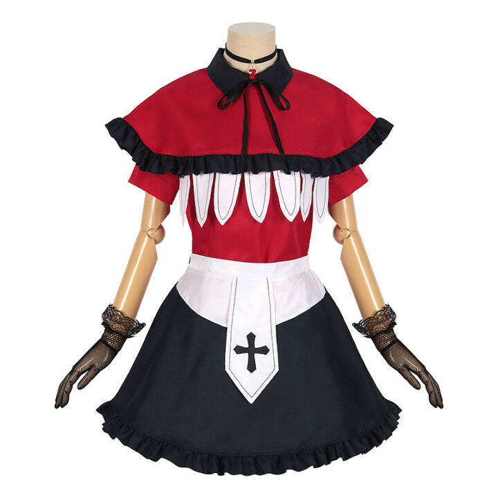 oshi-no-ko-cosplay-costume-dress-anime-mem-ruby-hoshino-arima-kana-xmas-christmas-stage-performance-suit-halloween-party