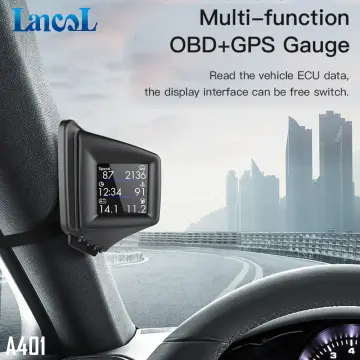 Cheap Auto Projector Hud Car Electronic Navigation GPS obd2 Speedometer Head  Up Display C3 HUD Protable