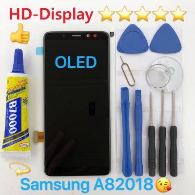 ชุดหน้าจอ Samsung A8 2018 OLED  ทางร้านได้ทำช่องให้เลือกนะค่ะ แบบเฉพาะหน้าจอ กับแบบพร้อมชุดไขควง