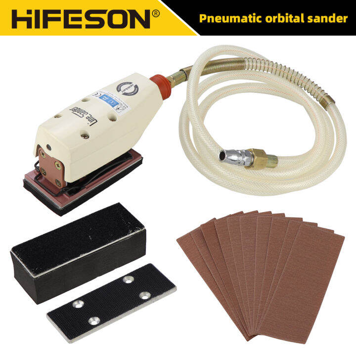 HIFESON Multifunctional Pneumatic Orbital Sandpaper Machine Orbital