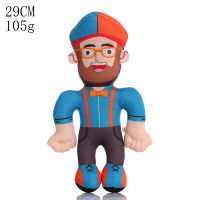 1pcs 29cm Cartoon Anime Blippi Plush Doll Soft Stuffed Blippi Toy For Kids Birthday toy Gift