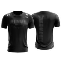 New FashionUFC x ISLAM TShirt Microfiber Ultimate Fighting Championship Islam Makhachev BLACKOUT 2023