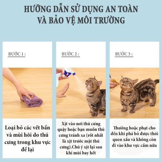 Xịt chống đi bậy cho chó mèo daoliqi - xịt chống cắn phá cho thú cưng 500ml - ảnh sản phẩm 5