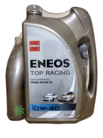 ENEOS น้ำมันเครื่องเบนซิน10W-40, API SN, Semi-Synthetic, SAE 10W-40, เอเนออส ท๊อป เรซซิ่ง,Motor oil, น้ำมันเครื่องสำหรับรถติดตั้ง LPGหรือNGV จำนวน 4+1 ลิตร