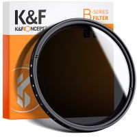 K &amp; F Concept 67มม. ND2-ND400ตัวกรองแบบปรับได้ความหนาฟิลเตอร์ธรรมชาติเปลี่ยนแปลงได้ND สำหรับกล้อง DSLR Canon Nikon ตัวพร้อมผ้าทำความสะอาด