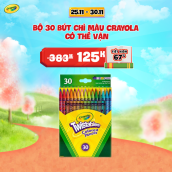Bộ 30 Bút chì màu Crayola có thể vặn - 687409