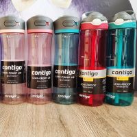 Contigo Condick แก้วดื่มแก้วแบบมีหลอดกระติกน้ำนักเรียนกันรั่วซึมขนาด709มล. สินค้าใหม่ส่งตรงจากอเมริกา