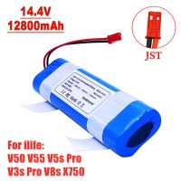 【YF】 Original Rechargeable Battery For ILIFE Zaco V3s V5s V8s DF45 DF43 V3 X3 V50 V55 V5Lpro 14.8V 12800Mah Robotic Cleaner Parts