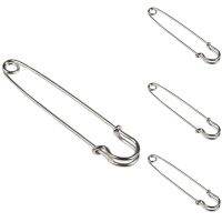 100PCS 4 Inch Metal Safety Pin--Big &amp; Strong Enough to Hold Heavy-Weight Fabrics and Materials Canvas,Leather,Upholstery