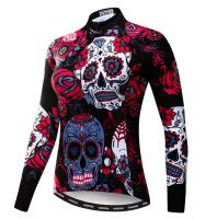 Cycling Jersey mtb Bike Jersey Shirt Women Long Sleeve Cycling Clothing Bicycle Clothes Ropa Maillot Ciclismo Anti-UV Pink