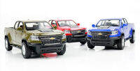 1:32 Chevrolet Colorado Transporter รุ่นโลหะผสมจำลอง Die-Cast ดึงกลับรุ่นจัดส่งฟรี F218