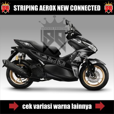 STRIPING STICKER DECAL VARIASI YAMAHA AEROX NEW 155 2021 / AEROX 155 2021 CONECTTED