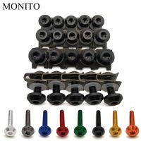 20pcs For BMW F800GS F800GT F800S F800ST Adventure F800 GS/GT/R Motorcycle Custom Fairing Body Bolt Screw Spring Bolts Nuts M6 Nails  Screws Fasteners