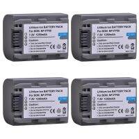 4x Battery 1250Mah NP FP50 NP-FP50 Battery For Sony NP-FP30 NP-FP60 NP-FP70 NP-FP71 NP-FP90 DCR-SX40 SX40R SX41 HDR-CX105 SR82E SR85E