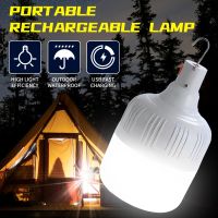 Portable Emergency Lights Outdoor Camping Lamp Battery Powered Rechargeable Tent Lanterns LED USB Bulb Lihgt Fishing Flashlight