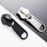 10PCS Non-lock Thick Metal Zipper Sliders Zipper Accessories Zinc Alloy Zipper Sliders for Nylon Zipper 3# 5# 8# 10# Door Hardware Locks Fabric Materi