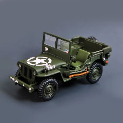 ✤☄✟ jiozpdn055186 Diecast 1/43 escala willys jeep modelo de carro 1994 simulação liga jogar veículo adulto coleção exibição presentes para crianças