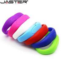 【CW】 JASTER silicone bracelet pendrive 8GB 16GB 32GB 64GB Usb Flash Drive Pendriver birthday gift memory stick U disk 9 colors