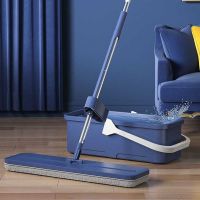 ☑ High-End Flat Mop Hand Wash-Free Household Wipes Wooden Floor Mop Lazy Man Absorbent Fabulous Mopping Gadget Large Mop