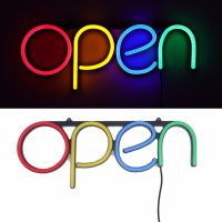 CALCA OPEN Neon Sign Business LED Light Lamp Integrative Ultra Bright Bar Club KTV Store Shop Advertising Lighting Lamp