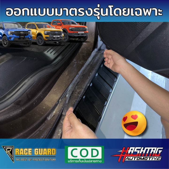 ฟิล์มกันรอยชายบันไดประตู-ford-next-gen-ranger-everest-รุ่นปี-2022-ปัจจุบัน-ปกป้องรอยขีดข่วนขณะ-ขึ้น-ลง-รถ-ไม่ต้องกังวลอีกต่อไป