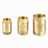 ❐✙ Brass 1/2 quot; 3/4 quot; 1 quot; 1-1/4 quot; 1-1/2 quot; 2 quot; female thread wire mouth vertical check valve non-return valve