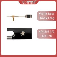 【YF】♦▫  LOMMI 4/4 3/4 1/2 1/4 1/8 Violin Bow Frog Ebony MOP Inlay   Screw Parts Repair Replacment Accessories