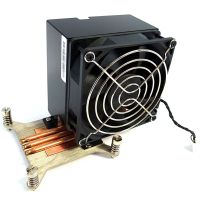 647287-001สำหรับ HP Z420 Z620เวิร์กสเตชันซีพียูฮีทซิงค์ระบายความร้อน5-Pin Fan Assembly