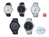 Casio ของแท้ 100% นาฬิกาผู้ชายทางการ MTP-M100 สายเหล็กประกัน CMG