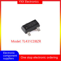 ชิป IC TL431CDBZR ปรับแรงดันไฟฟ้าแบบขนานปรับได้ใหม่ของแท้ SOT-23-3